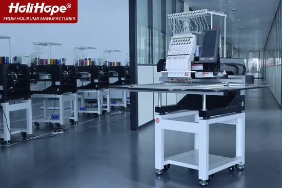 5 Jahre Garantie!!! Einkopf-Stickmaschine für Stickmaschine Computer-Stickmaschine Computergesteuerte Quilt-Stickmaschine