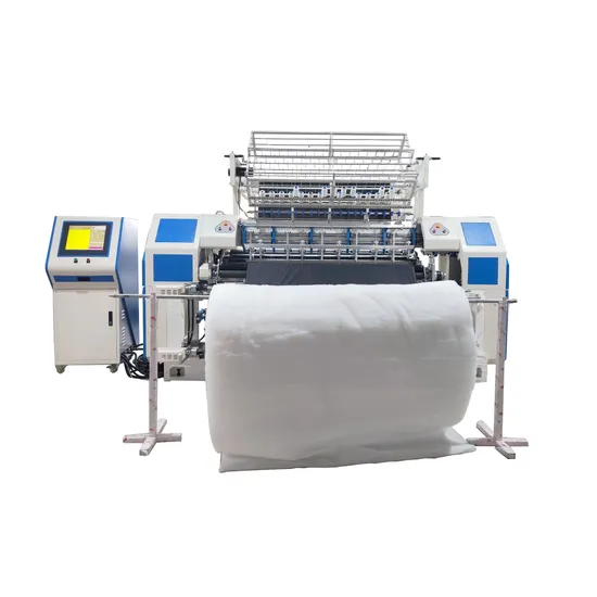 Qy Mehrnadelmaschine mit Shuttle-Quiltmuster, starker Effekt