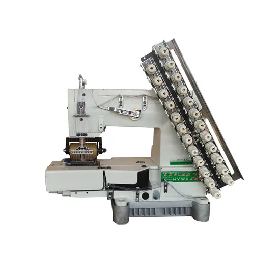 Effiziente 12-Nadel-Nähmaschine Hy12064p Industrielle Nähausrüstung Bekleidungsmaschinen Computermuster-Nähmaschine Hersteller Großhandel